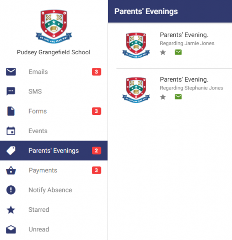 PGS ParentMail